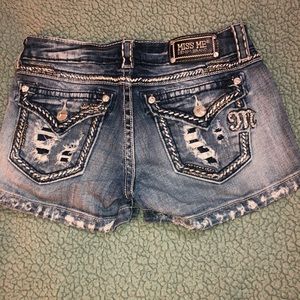 MISS ME denim shorts